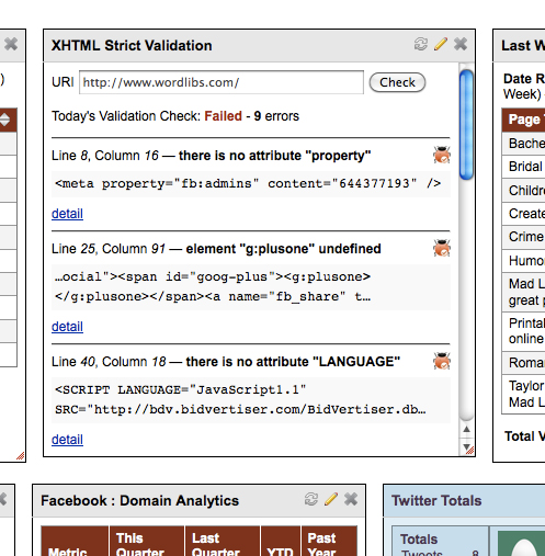 markup validaton